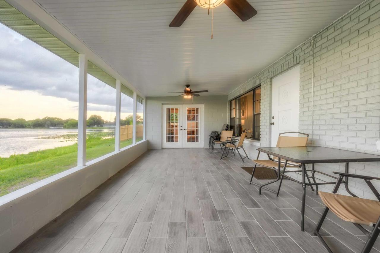 Lakefront Home With Screened Porch And Grill Winter Haven Exterior photo